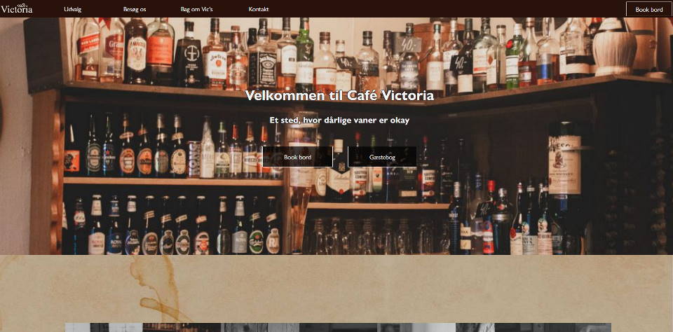 cafe victoria hjemmeside